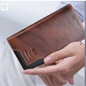 Bull Captain Men Oil
Wax Leather Retro
Long Wallet Cowhide
Two-Fold